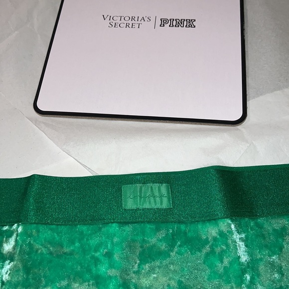 Victoria’s Secret PINK VELVET THONG UNDERWEAR XL - Picture 7 of 12